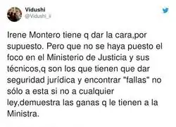 Todos contra Irene Montero