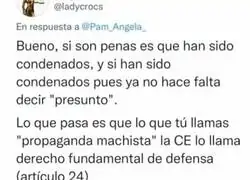 &Aacute;ngela Rodr&iacute;guez est&aacute; recibiendo un repaso antol&oacute;gico