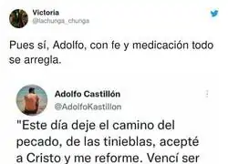 Adolfo venci&oacute; ser gay