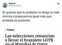 Protestas que quedan en nada