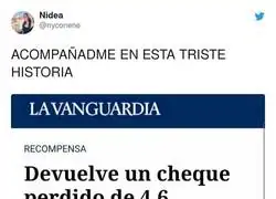 Quien se pasa de generoso...