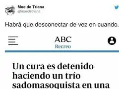 Menuda fiesta en la iglesia