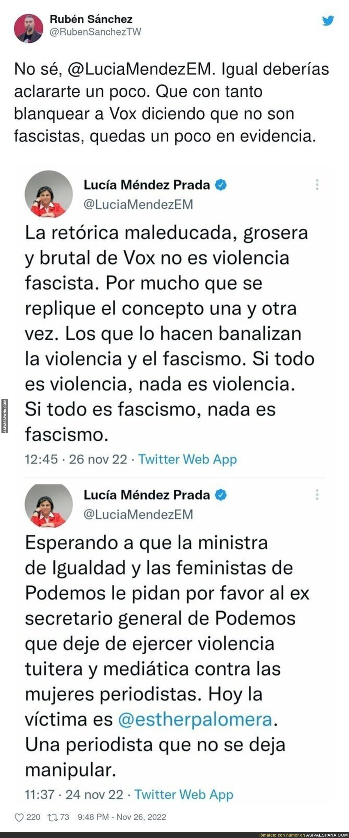 El blanqueo a VOX es sistemático
