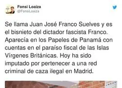La familia Franco sigue dando que hablar