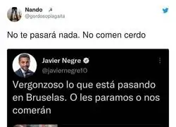 Javier Negre no est&aacute; en peligro