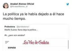 &iquest;Por qu&eacute; se le va a recordar a Adolfo Su&aacute;rez en la pol&iacute;tica?