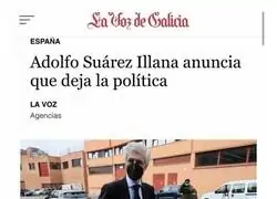 El trabajo de Adolfo Su&aacute;rez Illana