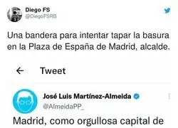 Las banderas que usa la derecha para tapar la miseria