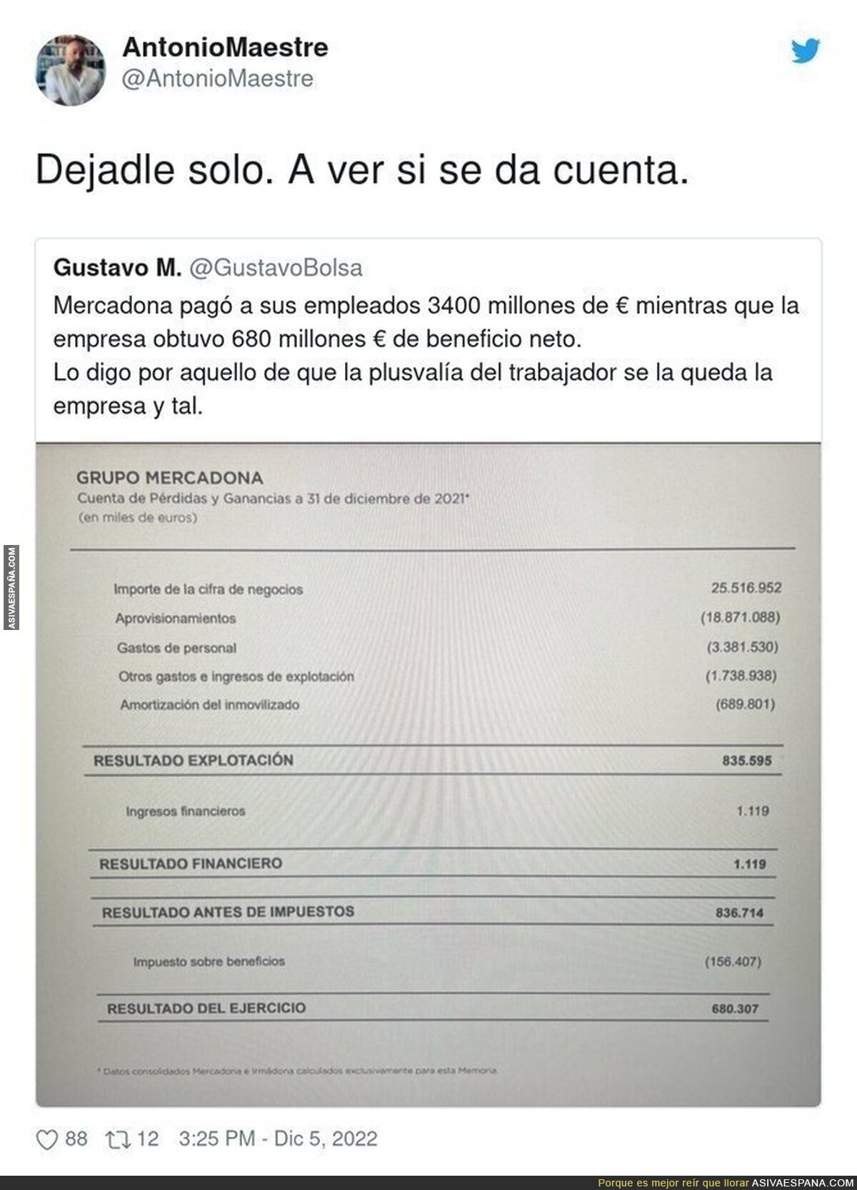Dadle unos minutos (u horas) a ver si lo captan