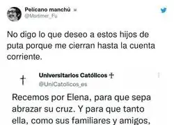 Hay que ser mala gente...