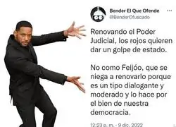 Si lo renuevas es Golpe de Estado. Si lo bloqueas es proteger la justicia