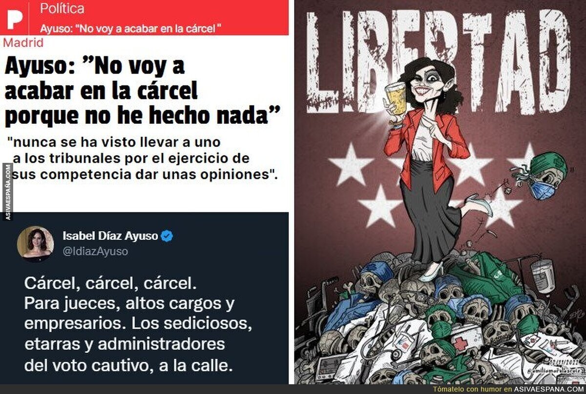 Exacto; no hiciste nada por los 7000 ancianos de las residencias