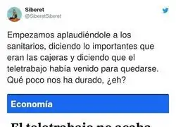 El teletrabajo ya no es el futuro en Espa&ntilde;a