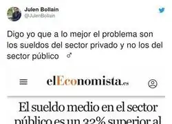 El problema real de los sueldos