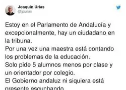El caso que se le hace a los ciudadanos en Andaluc&iacute;a