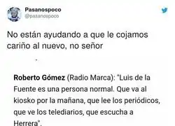 Va a ser complicado que nos caiga bien el nuevo seleccionador Luis de la Fuente