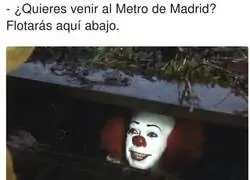 Caos en los bajos de Madrid
