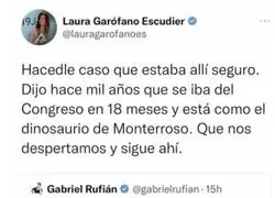 La poca palabra de Gabriel Rufi&aacute;n