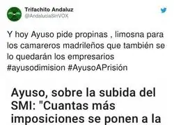 Lo nuevo de Ayuso para los empresarios
