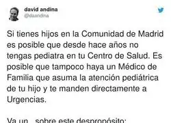 Drama en la Comunidad de Madrid