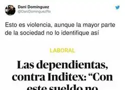 Los trabajadores de Inditex no pueden m&aacute;s