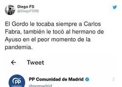 El PP no est&aacute; para cachondearse del Gordo de la Loter&iacute;a