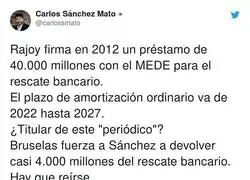 Los l&iacute;os en los que meten a Pedro S&aacute;nchez por culpa de Mariano Rajoy