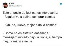 Curiosidades sobre los anuncios de 'Just Eat'