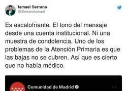 Lamentable el mensaje que se lanza desde una instituci&oacute;n p&uacute;blica