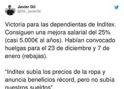 La gran victoria de los trabajadores de Inditex