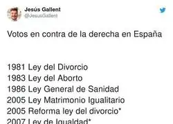 La derecha siempre haciendo de las suyas