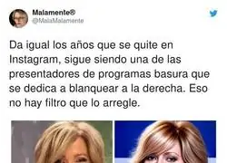 Susanna Griso no cambia en su interior