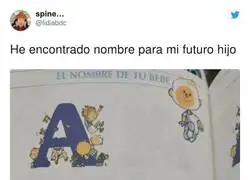 Un nombre ideal para hijo
