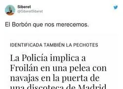 Froil&aacute;n no deja de liarla