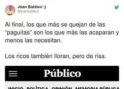 Las paguitas las reciben los m&aacute;s ricos