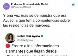 Ayuso no tiene ni un m&iacute;nimo de verg&uuml;enza