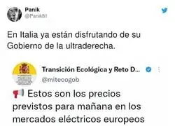 As&iacute; est&aacute;n los precios depende quien gobierna