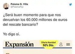 Hay que aprovechar tantos beneficios
