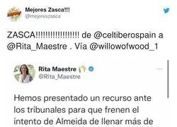 El rid&iacute;culo monumental de Rita Maestre con las torres de Madrid