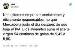 Mercadona no tiene verg&uuml;enza