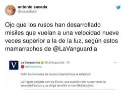 Misiles que llegan antes de salir