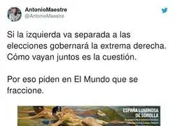 El Mundo empieza su trabajo para dividir