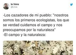 No hay respeto de los cazadores