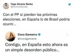 El peligro con el PP es muy real