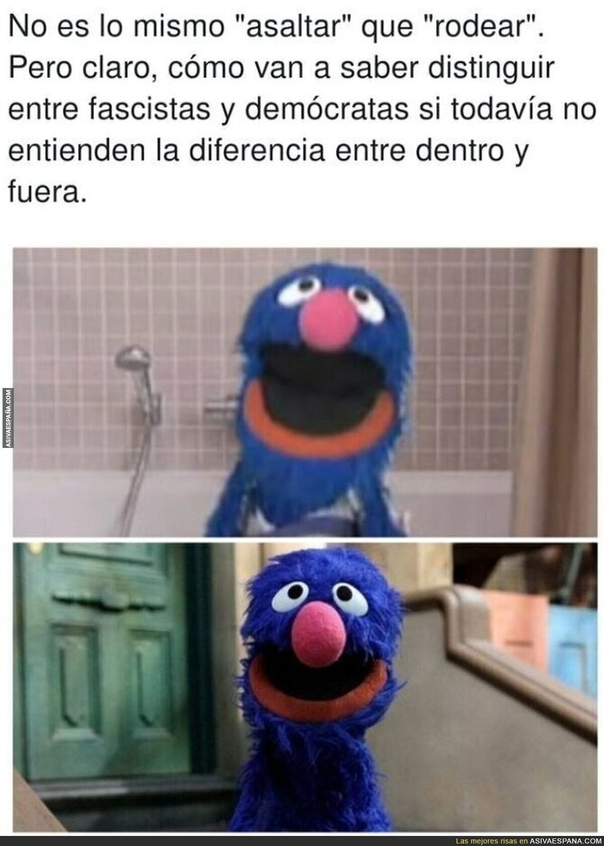 Con el fascismo hay que ir lentamente