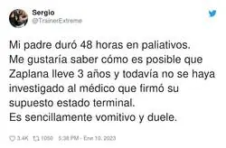 Muchas inc&oacute;gnitas acerca de Zaplana