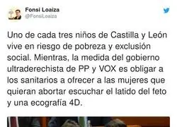 Las pol&iacute;ticas de Castilla y Le&oacute;n son vergonzosas