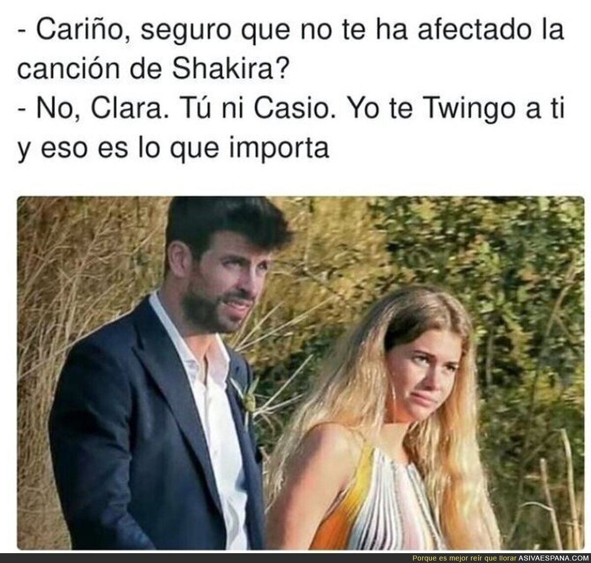 Piqué le quita importancia al beef de Shakira