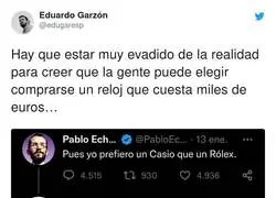 S&oacute;lo los sindicalistas y comunistas pueden comprarse el R&oacute;lex