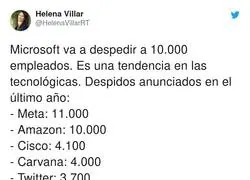 Los despidos de las grandes empresas